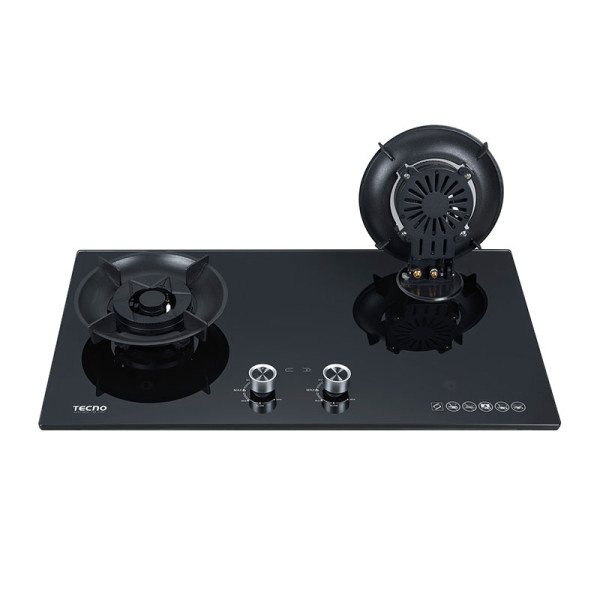 TECNO BUILT-IN HOB-76CM GLASS TOP T-762FLIP-T