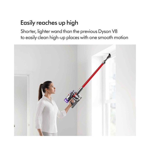 DYSON RECHARGEABLE VAC SV10KV8 SLIM FLUFFY-RED