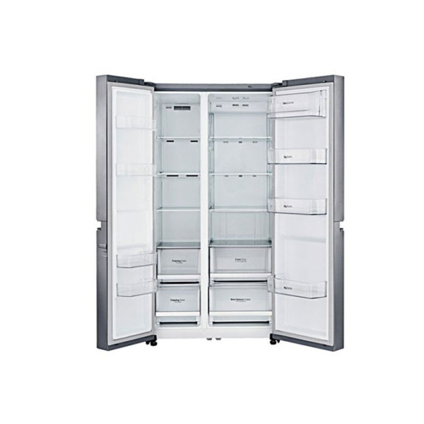 LG SIDE BY SIDE FRIDGE GSB6263PZ-SHINY STEEL
