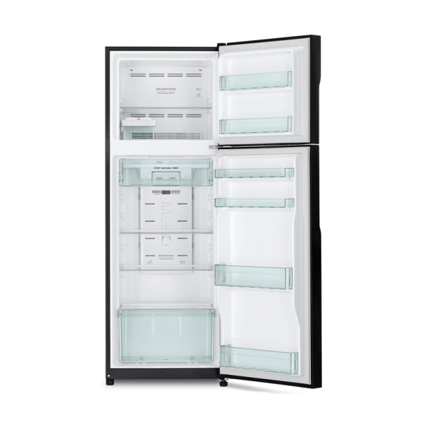 HITACHI 2 DOOR FRIDGE RH350P7MS-BSL