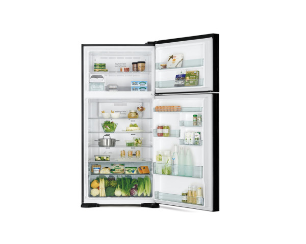 HITACHI 2 DOOR FRIDGE RVG690P7MS-GGR