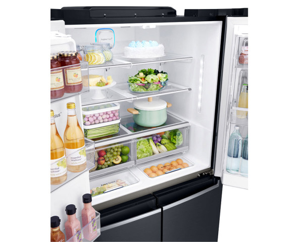 LG SIDE BY SIDE FRIDGE GFQ6018MT-MATT BLACK