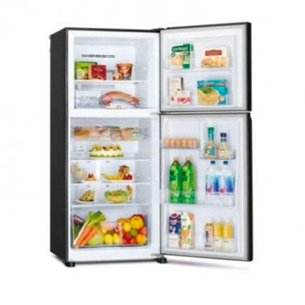 MITSUBISHI 2 DOOR FRIDGE MRFX47EN-GBK-P GLASS BLACK