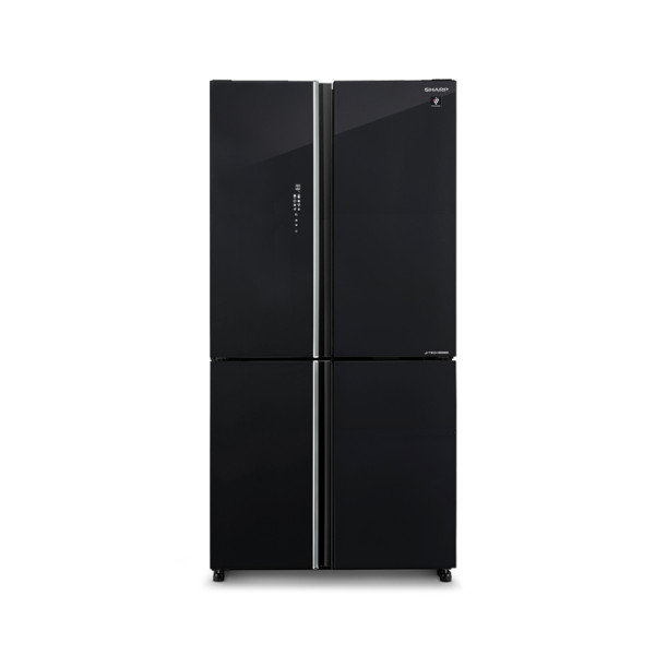 SHARP MULTI DOOR FRIDGE SJ-VX57PG-BK