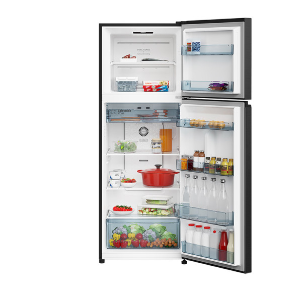 HITACHI 2 DOOR FRIDGE HRTN6443SBBKSG