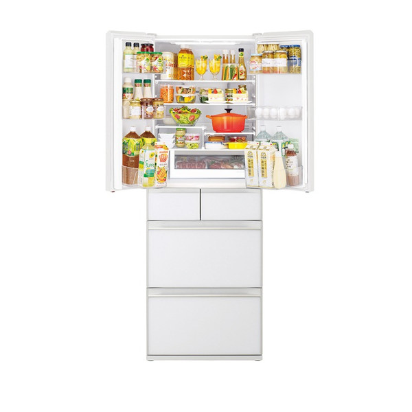 HITACHI MULTI DOOR FRIDGE R-HV490WS-XW