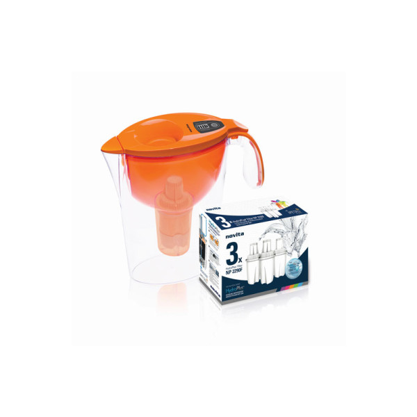 NOVITA WATER PURIFIER PITCHER NP 2290B (BUNDLE SET)