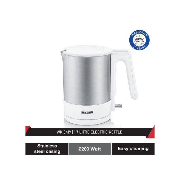 SEVERIN S/STEEL KETTLE JUG WK3419