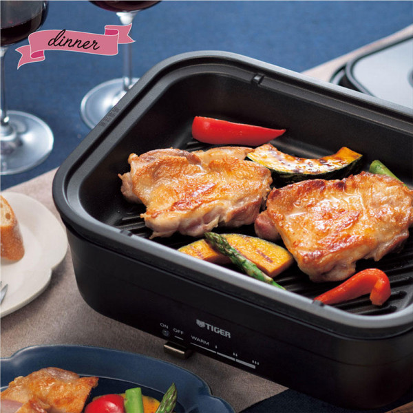 TIGER HOTPLATE-GRILLER CRL-A30S WHTE