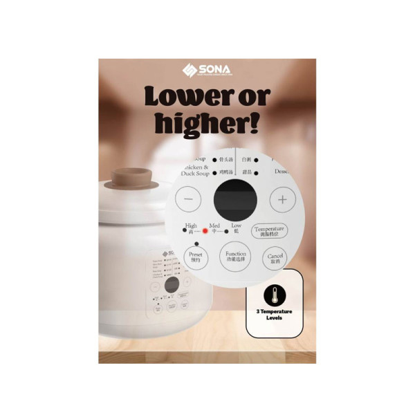 SONA DIGITAL STEW COOKER SSC1062