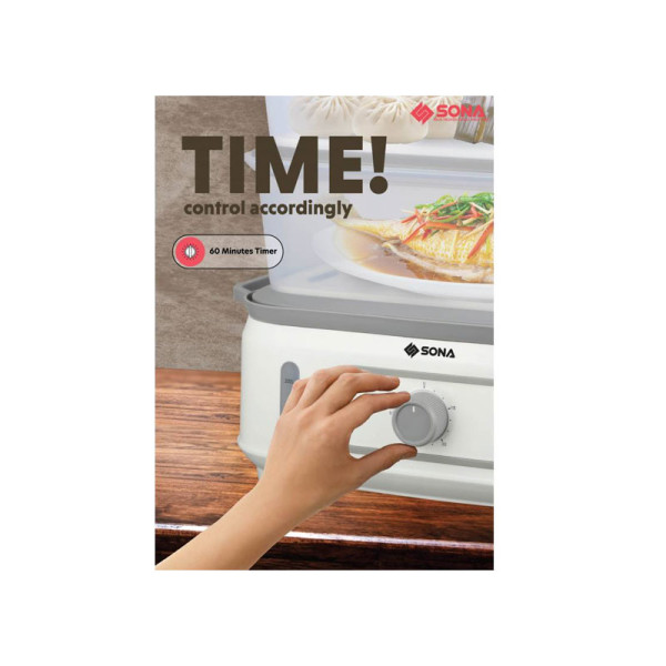 SONA 2 TIER FOOD STEAMER SSR3164
