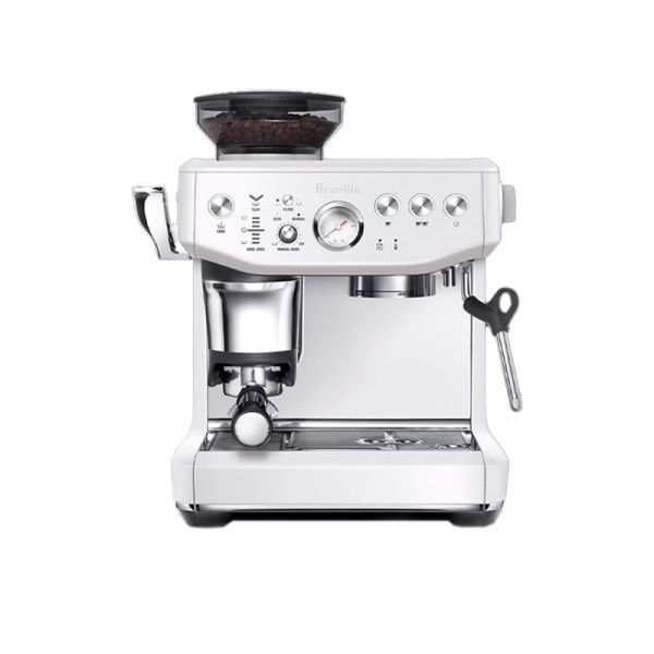 BREVILLE COFFEE MACHINE BES876SST-Sea Salt (White)