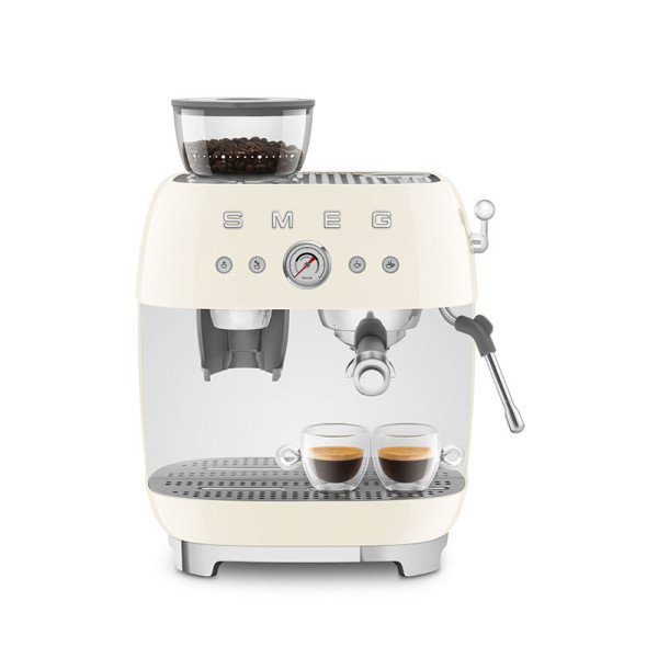 SMEG COFFEE MAKER EGF03CRUK - CREAM