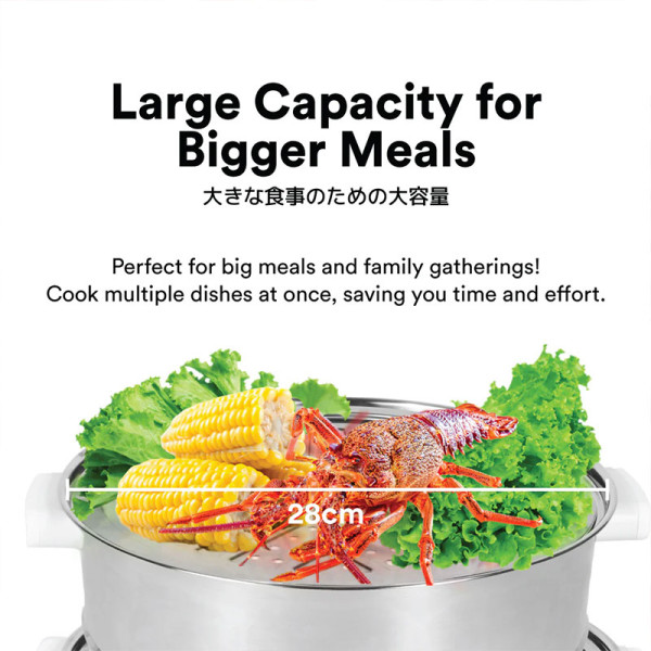 TOYOMI FOOD STEAMER ST8880