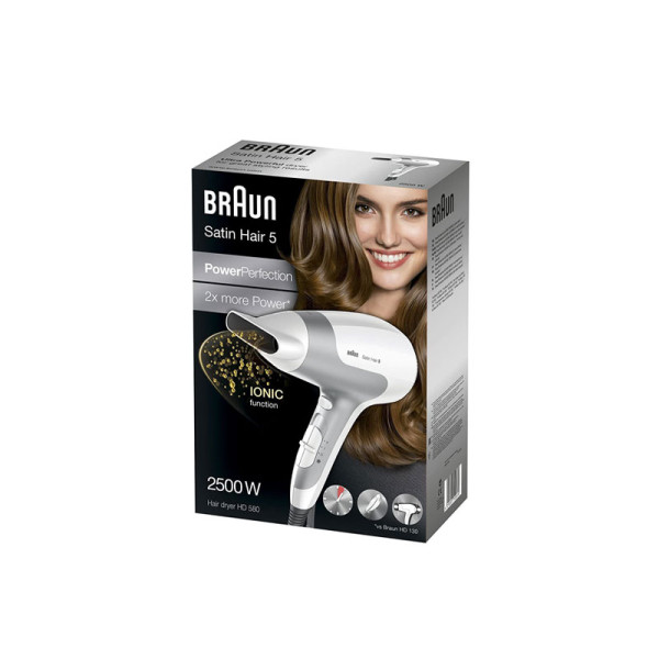 BRAUN HAIR DRYER HD580