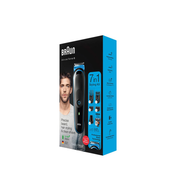 BRAUN RECHARGEABLE TRIMMER MGK5245 