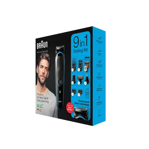 BRAUN RECHARGEABLE TRIMMER MGK5280 