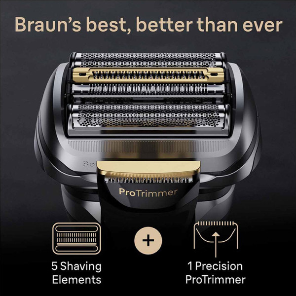 BRAUN SHAVER 9510s (Black)
