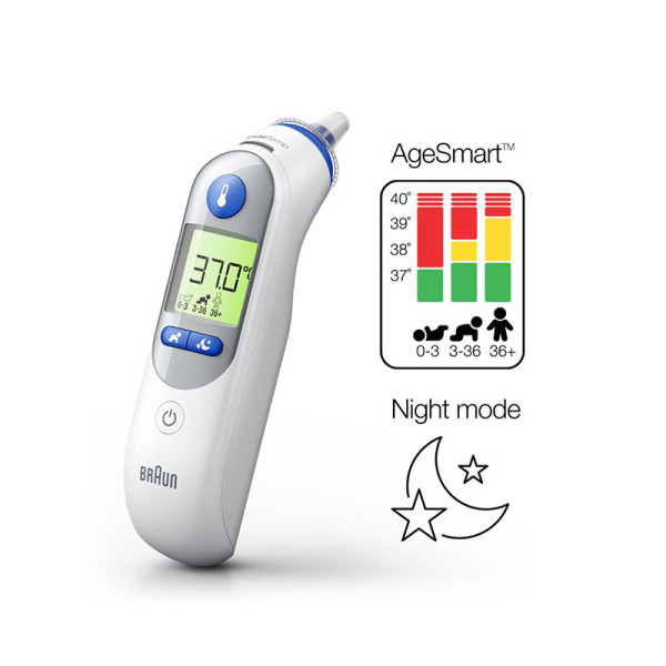 BRAUN THERMOMETER & BP IRT6525