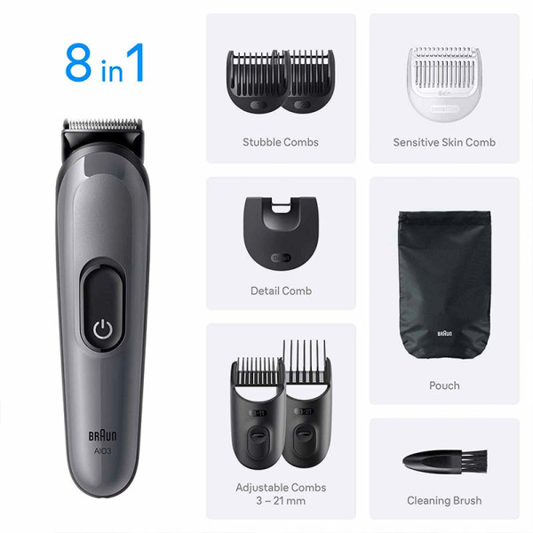 BRAUN TRIMMER AIO 3540