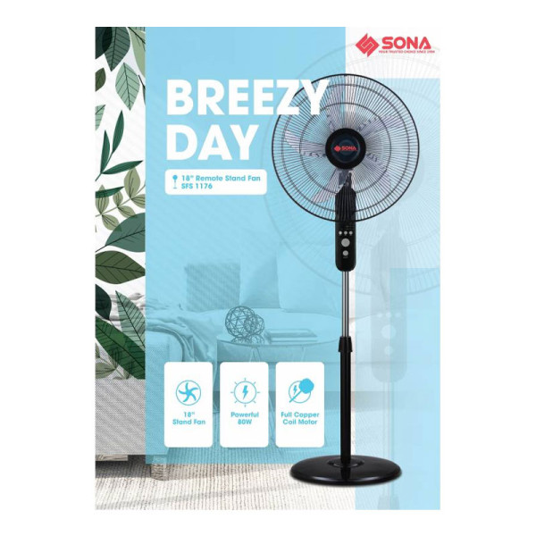 SONA STAND FAN SSO6512