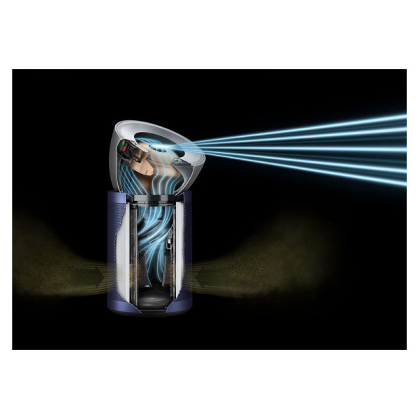 DYSON AIR CLEANER + FAN  BP03 NICKEL/BLUE