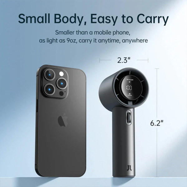 JISULIFE USB FAN PRO1 S DARK GREY-5000