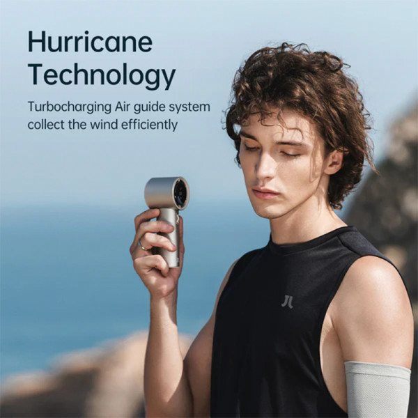 JISULIFE USB FAN PRO1 S BRIGHT BROWN-5000