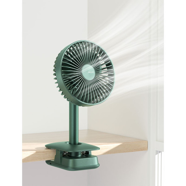 JISULIFE USB FAN FA13R GREEN-CLIP FAN