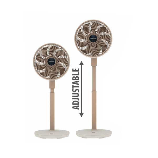 MISTRAL DC VELOCITY FAN -R/C MHV9812DRW-PEACH CREME