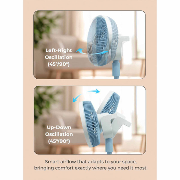 MISTRAL DC VELOCITY FAN -R/C MHV9812DRW-NIGHT BLUE