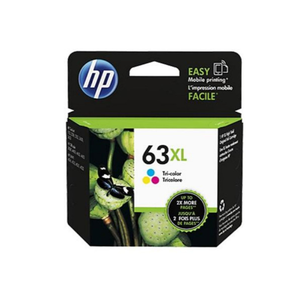 HEWLETT PACKARD CARTRIDGES F6U63AA (HP 63XL TRI-COLOUR)