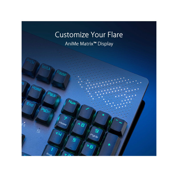 ASUS KEYBOARD XA07 ROG ST FLARE II ANI NX BL