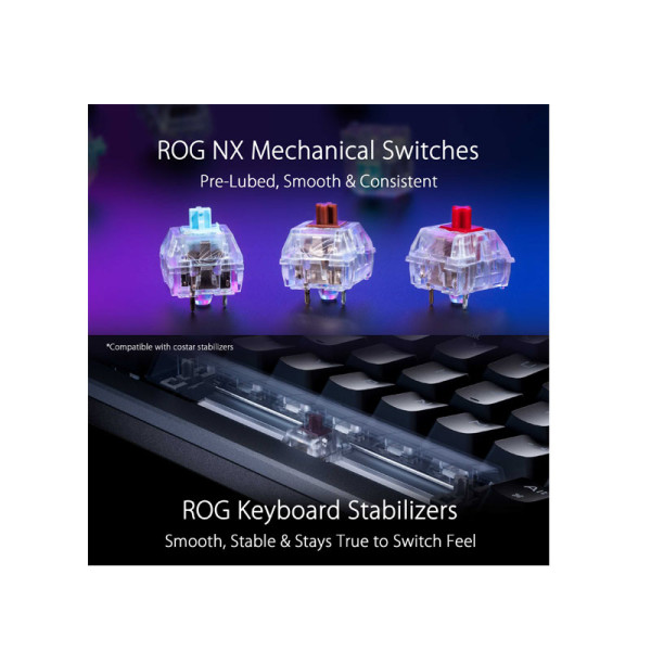 ASUS KEYBOARD M701-ROG AZOTH NX BLUE