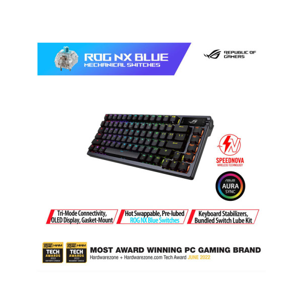 ASUS KEYBOARD M701-ROG AZOTH NX BLUE