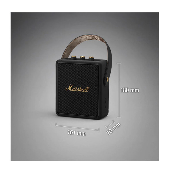 MARSHALL PORTABLE SPEAKER STOCKWELL BRASS BLACK