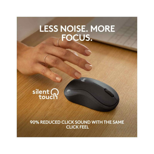 LOGITECH MOUSE 910-007122 (M240 GRAPHITE)