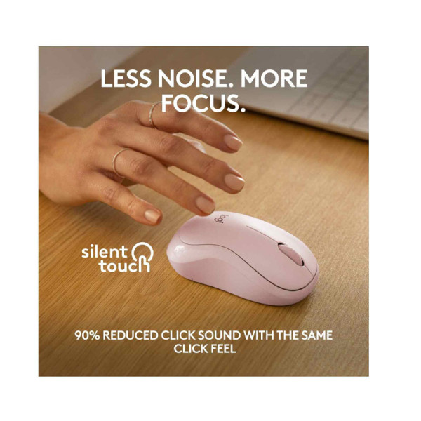 LOGITECH MOUSE 910-007124 (M240 ROSE)