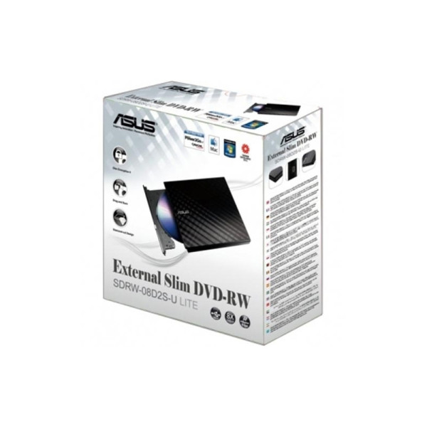 ASUS DATA STORAGES SDRW-08D2S-U LITE/BLK/G/AS
