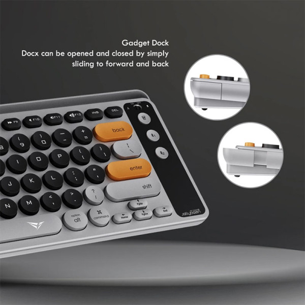 ALCATROZ KEYBOARD JELLYBEAN AIRDOCK 2 AUTUMN BLK
