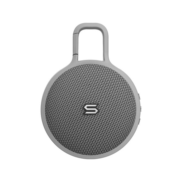 SOUL PORTABLE SPEAKER S-STORM MINI CLIP SPK  - GREY_