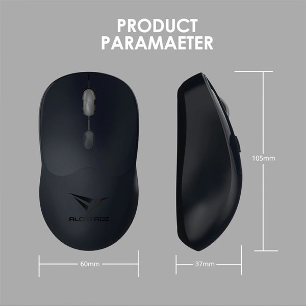 ALCATROZ MOUSE AIRMOUSE DUO 6R SILENT CARBON