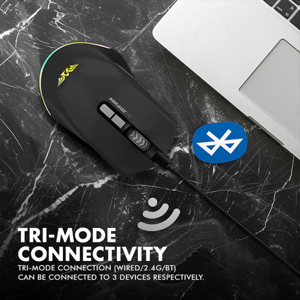 ARMAGGEDDON MOUSE MIRAGE-VII WHITE