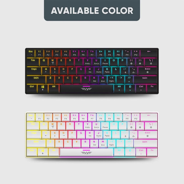 ARMAGGEDDON KEYBOARD SMK-1C WHITE CLICKY