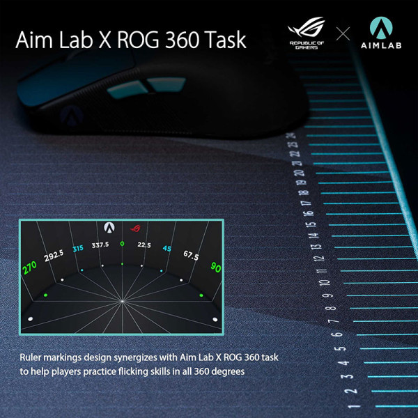 ASUS MOUSEPAD ROG HONE ACE AIMLAB EDT XXL