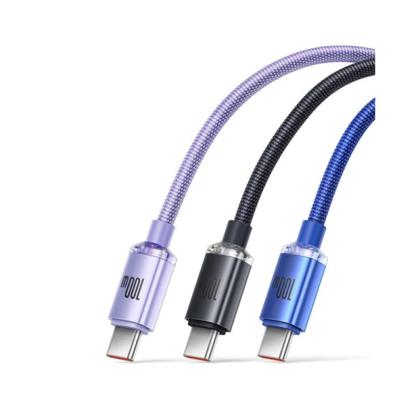 BASEUS CABLES CRYSTAL SHINE 2M CABLE PURPLE