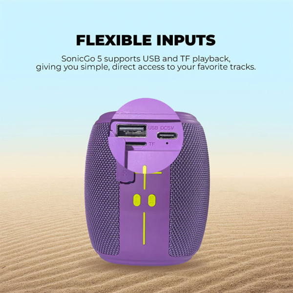 SONICGEAR PORTABLE SPEAKER SONICGO! 5 STORM