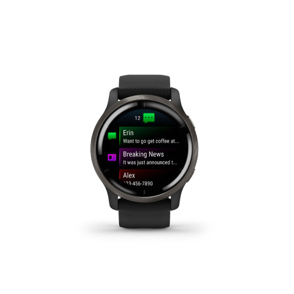 GARMIN SMART WATCH VENU 2- BLK/BLK
