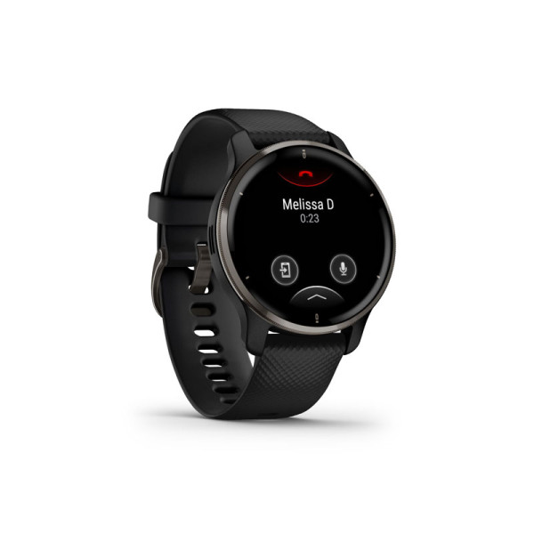 GARMIN SMART WATCH VENU 2 PLUS-BLK/SLATE