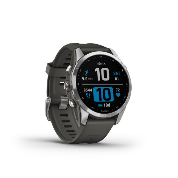GARMIN SMART WATCH FENIX 7S SIL/GRAPH. BAND -42MM